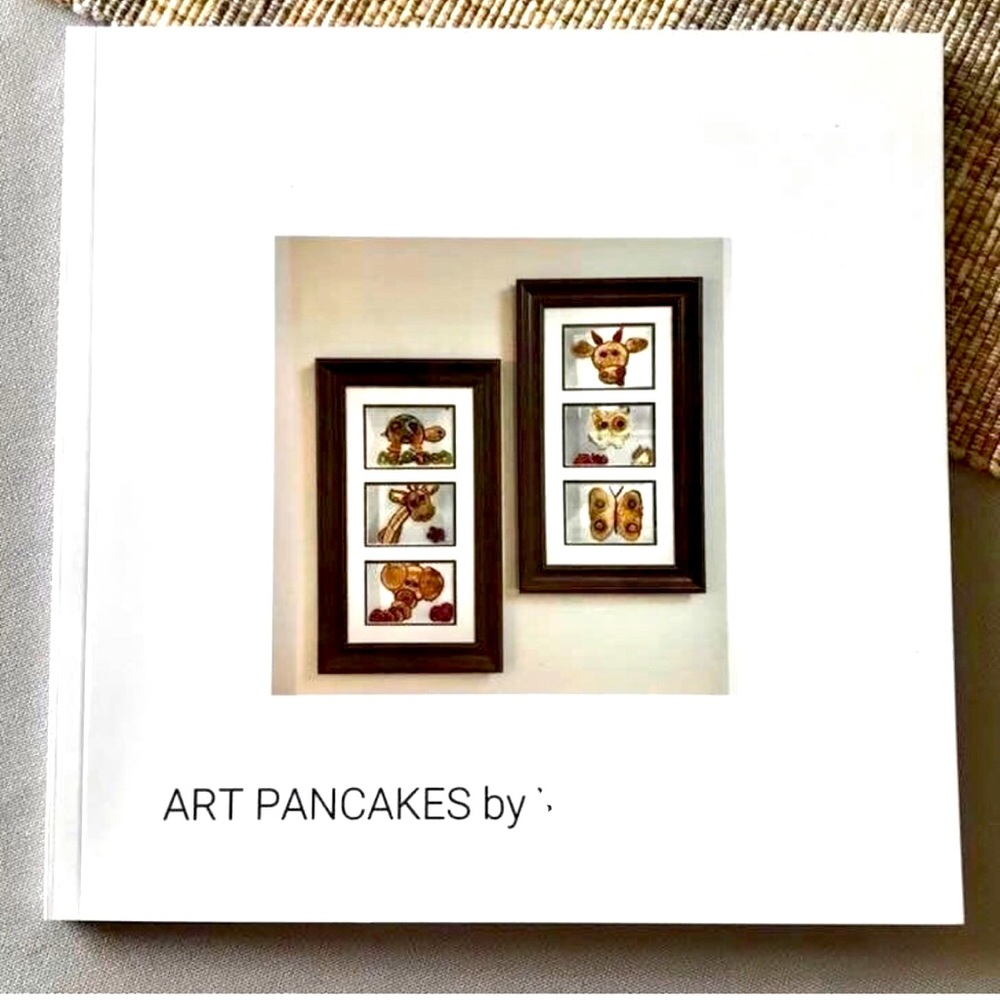 ART Pancakes book. Soft Cover, 46 pages. 7”x 7”